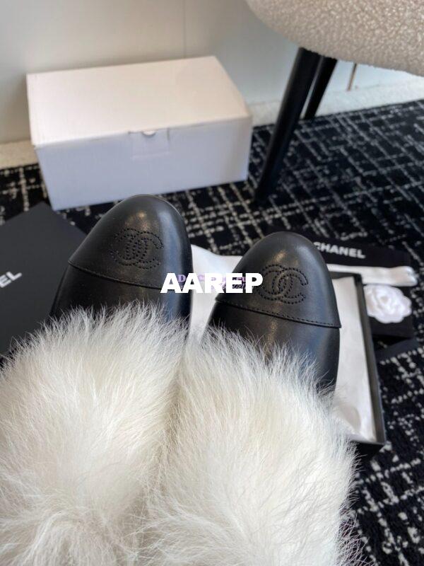 Replica Chanel Short Boots Lambskin & Shearling Lambskin G45177 7