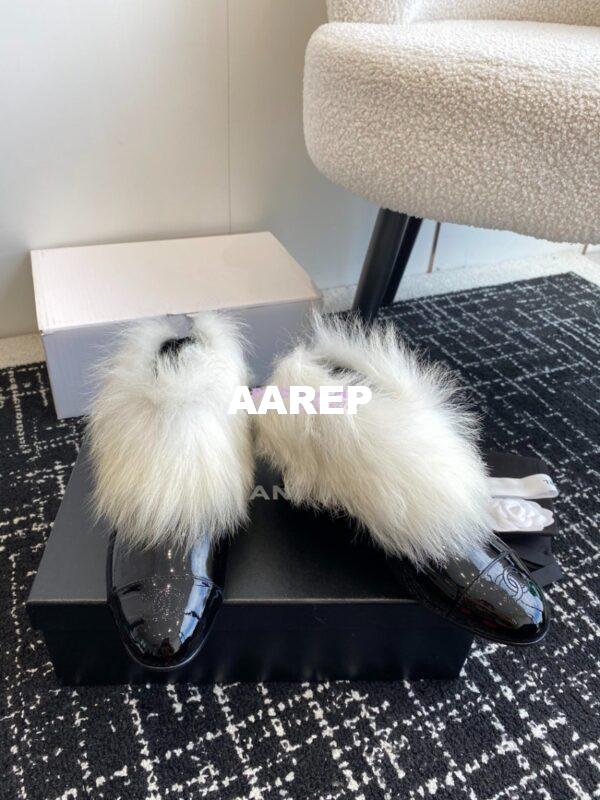 Replica Chanel Short Boots Lambskin & Shearling Lambskin G45177 12