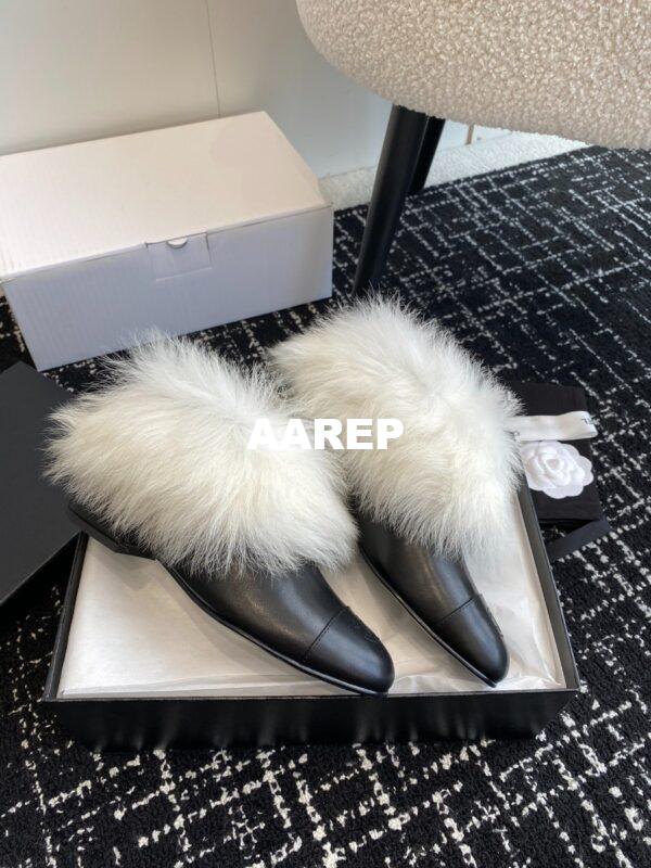 Replica Chanel Short Boots Lambskin & Shearling Lambskin G45177 18