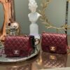 Replica Chanel Mini Classic Flap 17cm in Blue Lambskin Bag