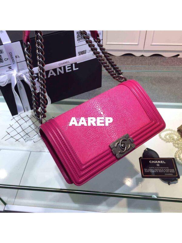 Replica Chanel Galuchat Boy Chanel Flap Bag 2