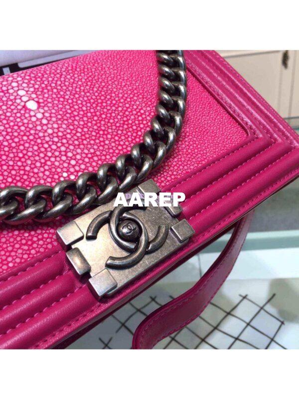 Replica Chanel Galuchat Boy Chanel Flap Bag 3