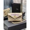 Replica YSL Saint Laurent Kate Chain Wallet With Tassel In Smooth Leather 452159 Black Gold Hardware
