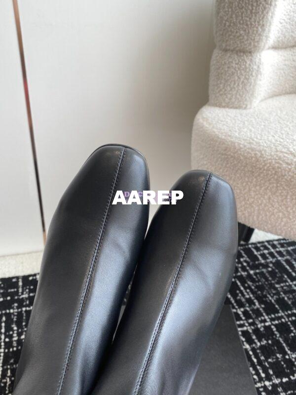 Replica Chanel Ankle Boots Stretch Lambskin G39166 Black 8