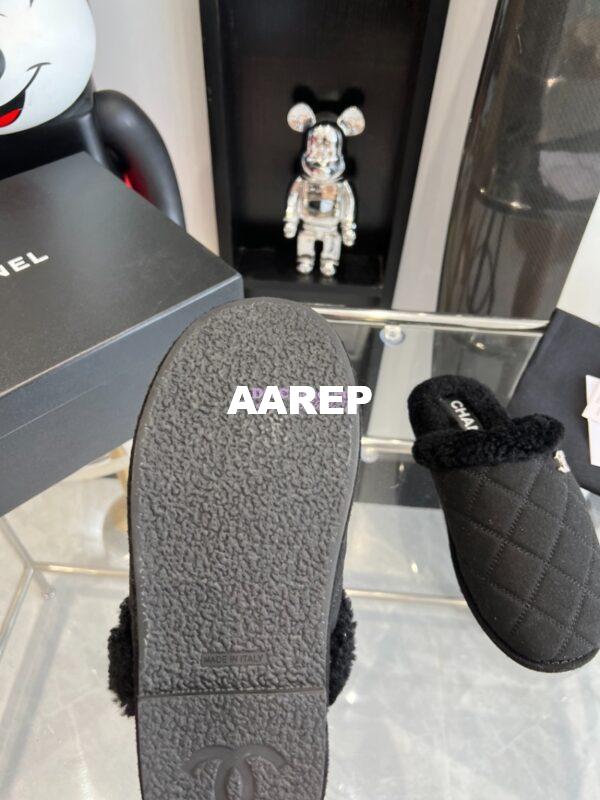 Replica Chanel 23K Fur and Suede Slipper G45121 8