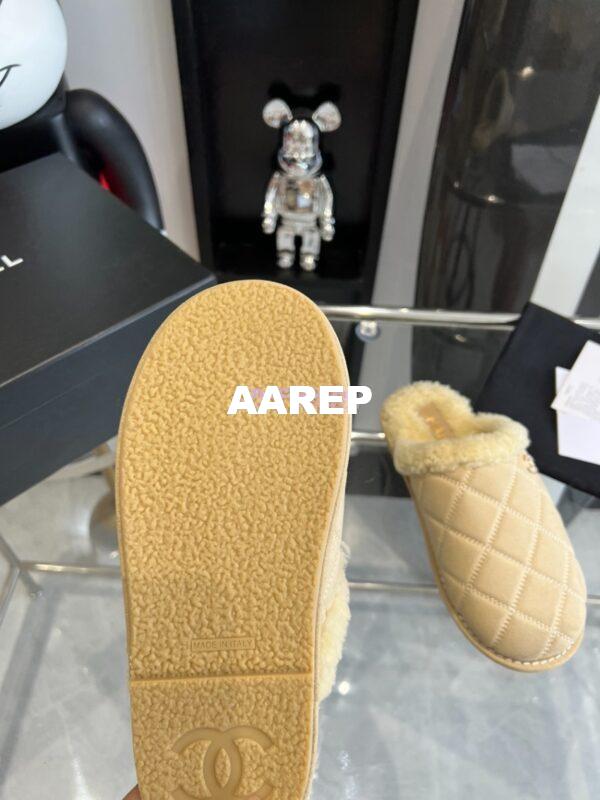 Replica Chanel 23K Fur and Suede Slipper G45121 15