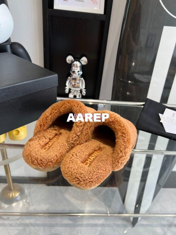 Replica Chanel 23K Fur and Suede Slipper G45121 28
