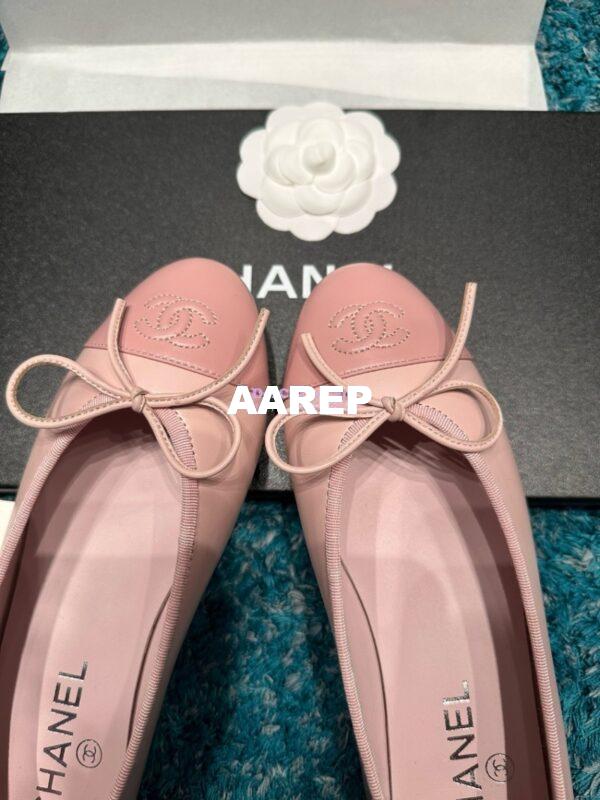 Replica Chanel Lambskin Ballerinas G02819 Pink 5