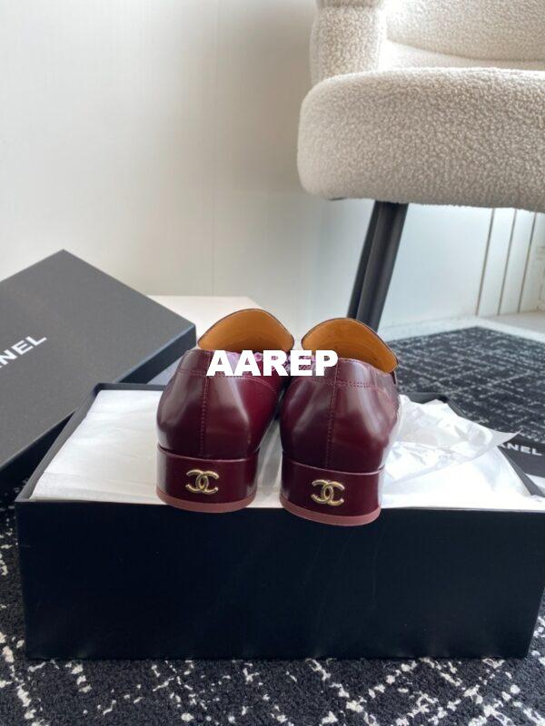 Replica Chanel 2024 Letter Logo Moccasins Calfskin G45123 28