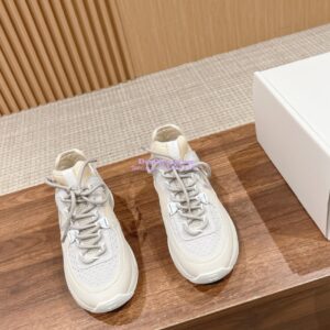 Replica Chanel Suede Calfskin and Mesh Sneaker G40193 2
