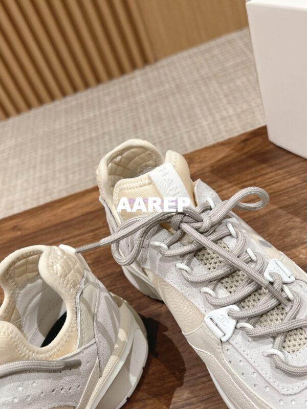 Replica Chanel Suede Calfskin and Mesh Sneaker G40193 10