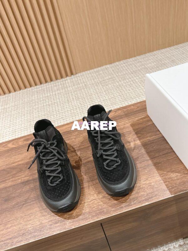 Replica Chanel Suede Calfskin and Mesh Sneaker G40193 12