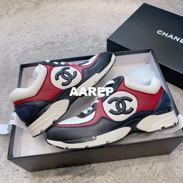 Replica Chanel 23K Calfskin Trainers G45333 35