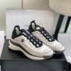 Replica Chanel Suede Calfskin and Mesh Sneaker G40193