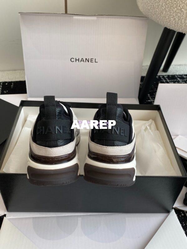 Replica Chanel Mesh Fabric and Suede Calfskin Low Top Sneaker G39982 7