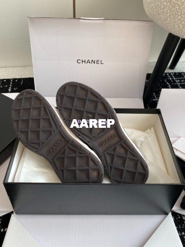 Replica Chanel Mesh Fabric and Suede Calfskin Low Top Sneaker G39982 8