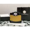 Replica Chanel Mini 22 Handbag Shiny Calfskin & Silver Metal AS3980 Cloud Blue 2