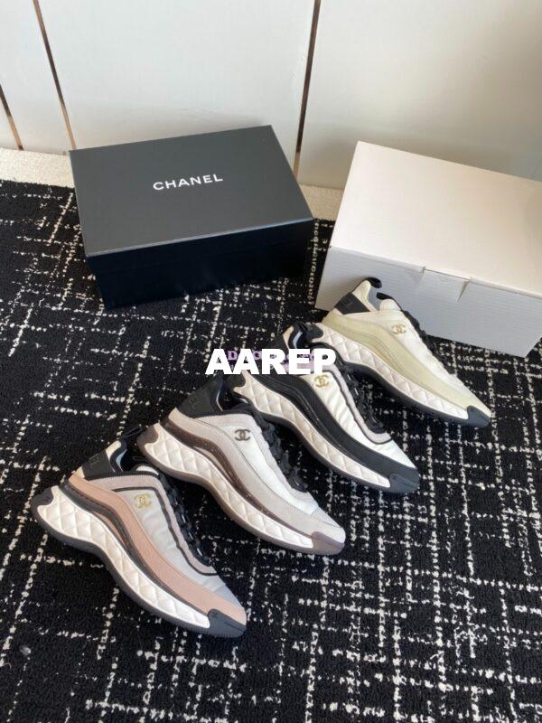 Replica Chanel Fabric and Suede Calfskin Low Top Sneaker G39982 3