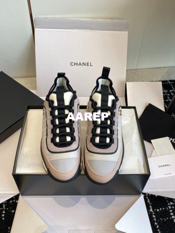 Replica Chanel Fabric and Suede Calfskin Low Top Sneaker G39982 13