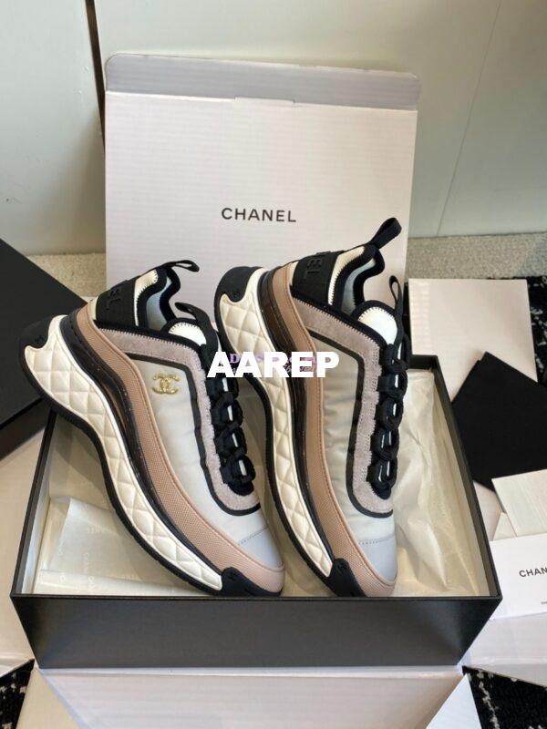 Replica Chanel Fabric and Suede Calfskin Low Top Sneaker G39982 15
