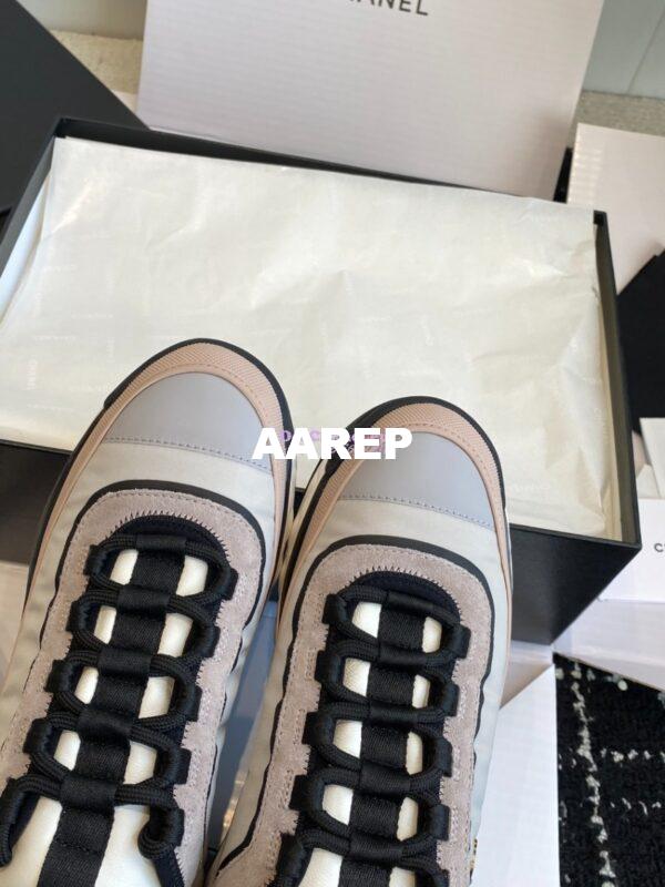 Replica Chanel Fabric and Suede Calfskin Low Top Sneaker G39982 16