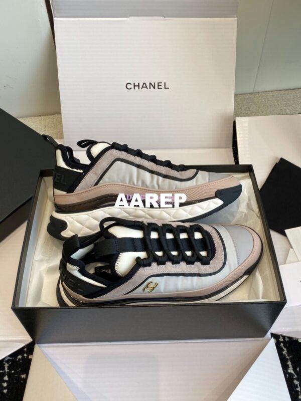 Replica Chanel Fabric and Suede Calfskin Low Top Sneaker G39982 17
