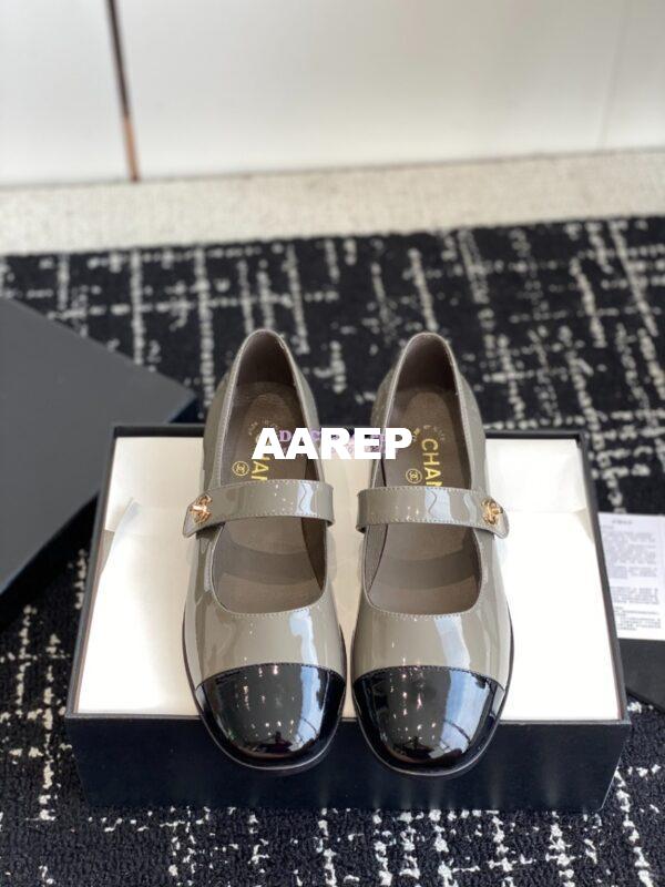 Replica Chanel Mary Jane Patent Calfskin Shoes G45280 19