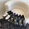 Replica Chanel 24A Moccasin Patent Calfskin Loafer G45203 2