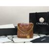 Replica Chanel Mini 22 Handbag Shiny Calfskin & Gold Metal AS3980 Green Khaki 2