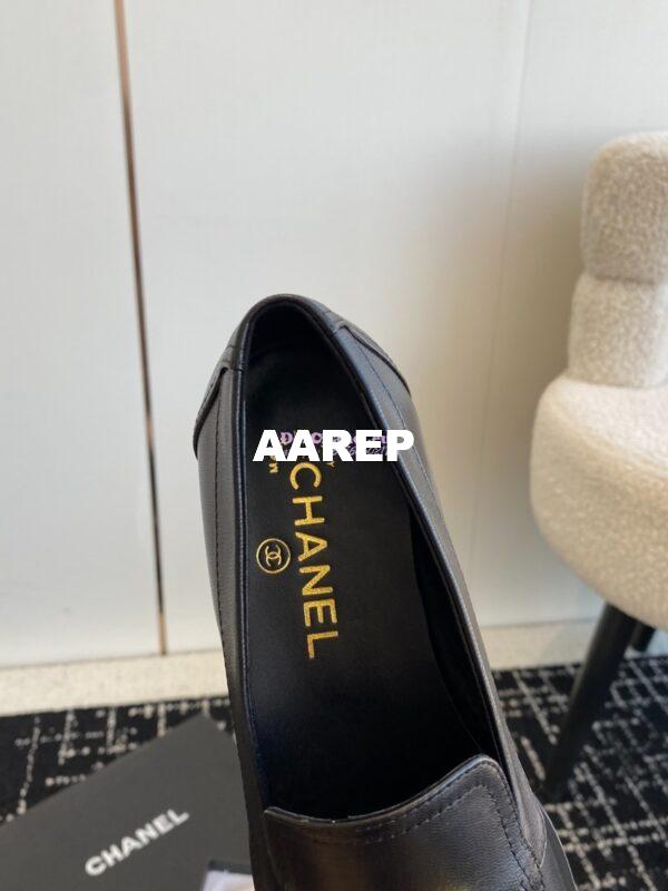 Replica Chanel CC Vintage Loafers G45166 7