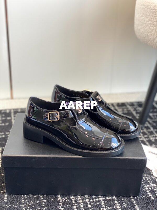 Replica Chanel 24A Moccasin Patent Calfskin Loafer G45203 3