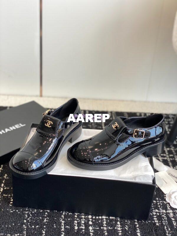 Replica Chanel 24A Moccasin Patent Calfskin Loafer G45203 7