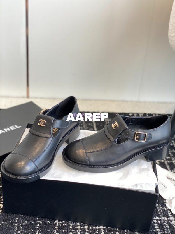 Replica Chanel 24A Moccasin Lambskin Loafer G45203 4