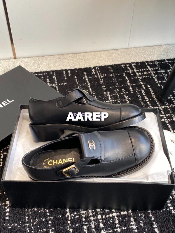Replica Chanel 24A Moccasin Lambskin Loafer G45203 6