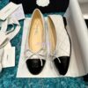 Replica Chanel Quilted Lambskin Ballerinas G02819 Blue Light Blue 2