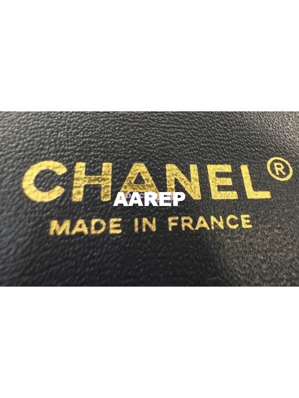Replica Chanel 23C New CF 1112 Classic Flap Bag Qulited Grainy Caviar with Light Gold Hardware in Navy (Limited Edition Colour) 13