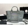Replica Chanel Calfskin Gold CC Logo Black Flap Chain Saddle Bag Shoulder Bag AP3367