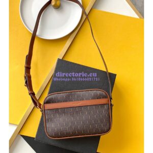 Replica YSL Saint Laurent Le Monogramme Camera Bag In Monogram Canvas And Smooth Leather 669957