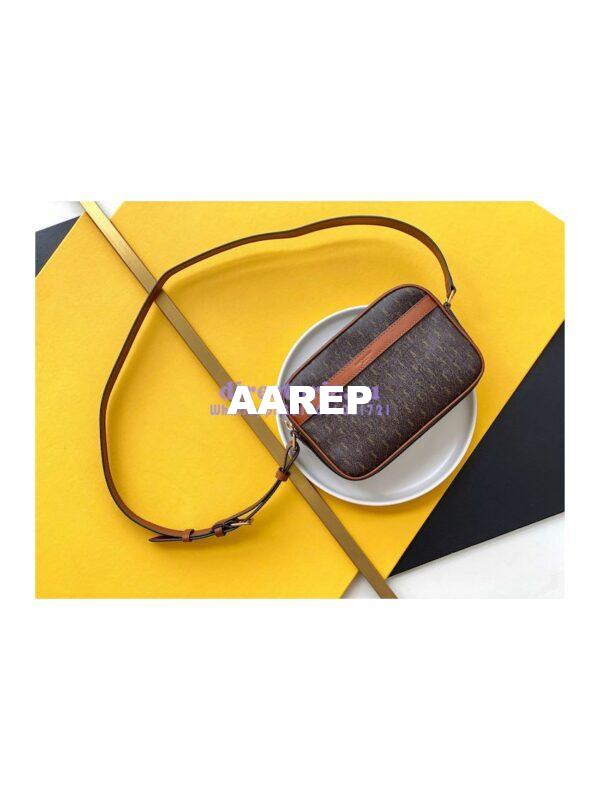 Replica YSL Saint Laurent Le Monogramme Camera Bag In Monogram Canvas And Smooth Leather 669957 2