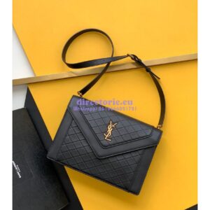 Replica YSL Saint Laurent Le Monogramme Bucket Bag In Canvas And Smooth Leather 568606