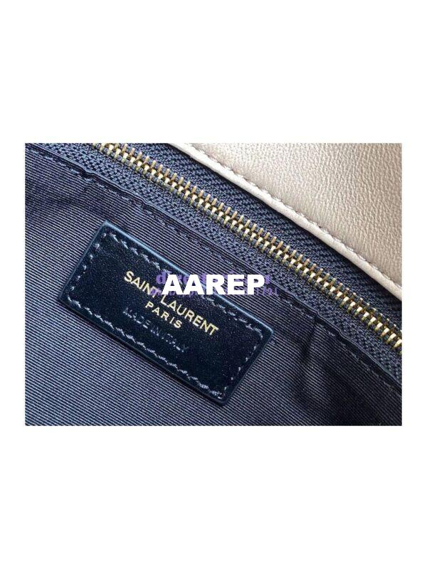 Replica Yves Saint Laurent YSL Loulou Puffer Toy Bag In Quilted Lambskin Dark Beige 8
