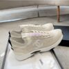 Replica Chanel Trainer Knit & Suede Calfskin G38750 Light Pink