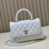 Replica Chanel New 23S Trendy CC Lambskin Flap Bag With Top Handle A92236 Black