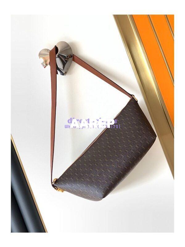 Replica YSL Saint Laurent Le Monogramme Crossbody Bag in Monogram Canvas And Smooth Leather