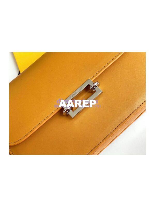 Replica YSL Saint Laurent Le Pavé Satchel In Smooth Leather 6571862 Saffron 6