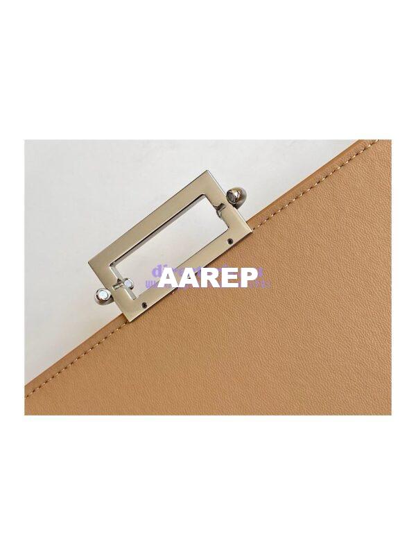 Replica YSL Saint Laurent Le Pavé Satchel In Smooth Leather 6571862 Beige 8