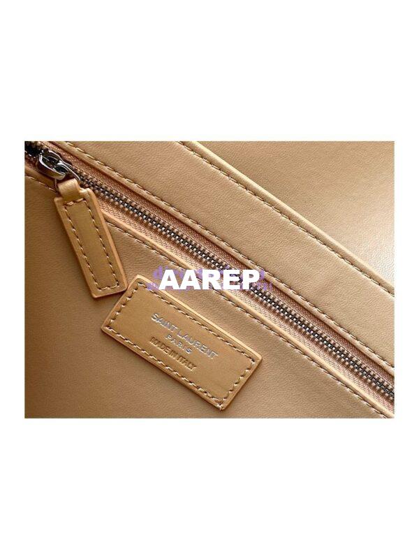 Replica YSL Saint Laurent Le Pavé Satchel In Smooth Leather 6571862 Beige 10