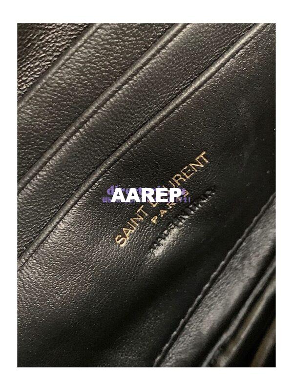 Replica YSL Saint Laurent Rough Grain De Poudre Matelasse Monogram Mini Lou Camera Bag 8