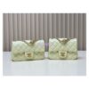 Replica Chanel Lambskin Mini Flap Bag with Camellia Crush Chain AS4040 Cloud Blue