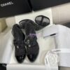 Replica Chanel Short Boots in Knit & Patent Calfskin G40134 White Black 2